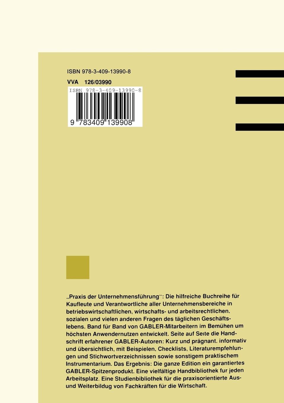 Rückseitencover Grundlagen der Produktionswirtschaft