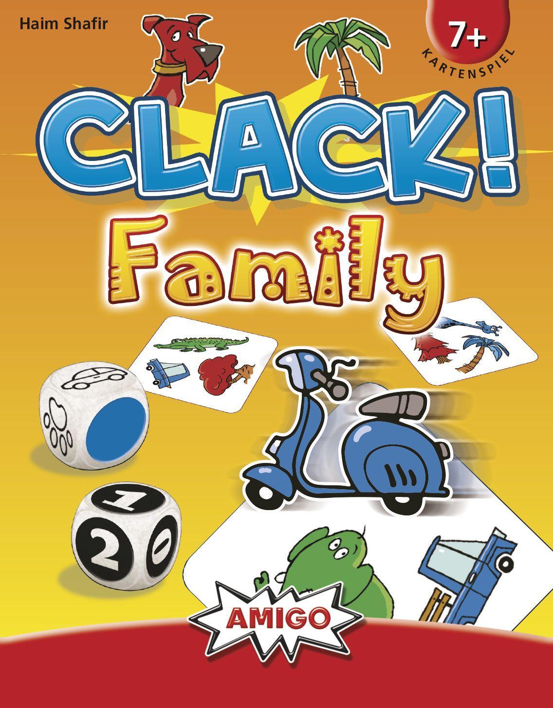 Vorderes Coverbild Clack! Family