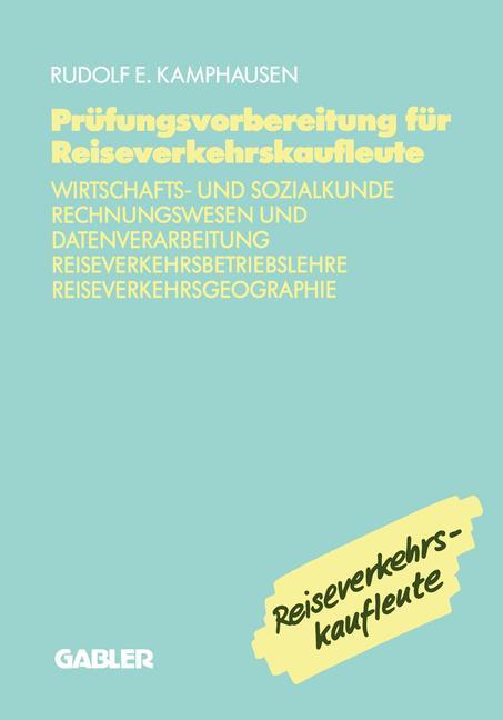 Vorderes Coverbild Prüfungsvorbereitung für Reiseverkehrskaufleute