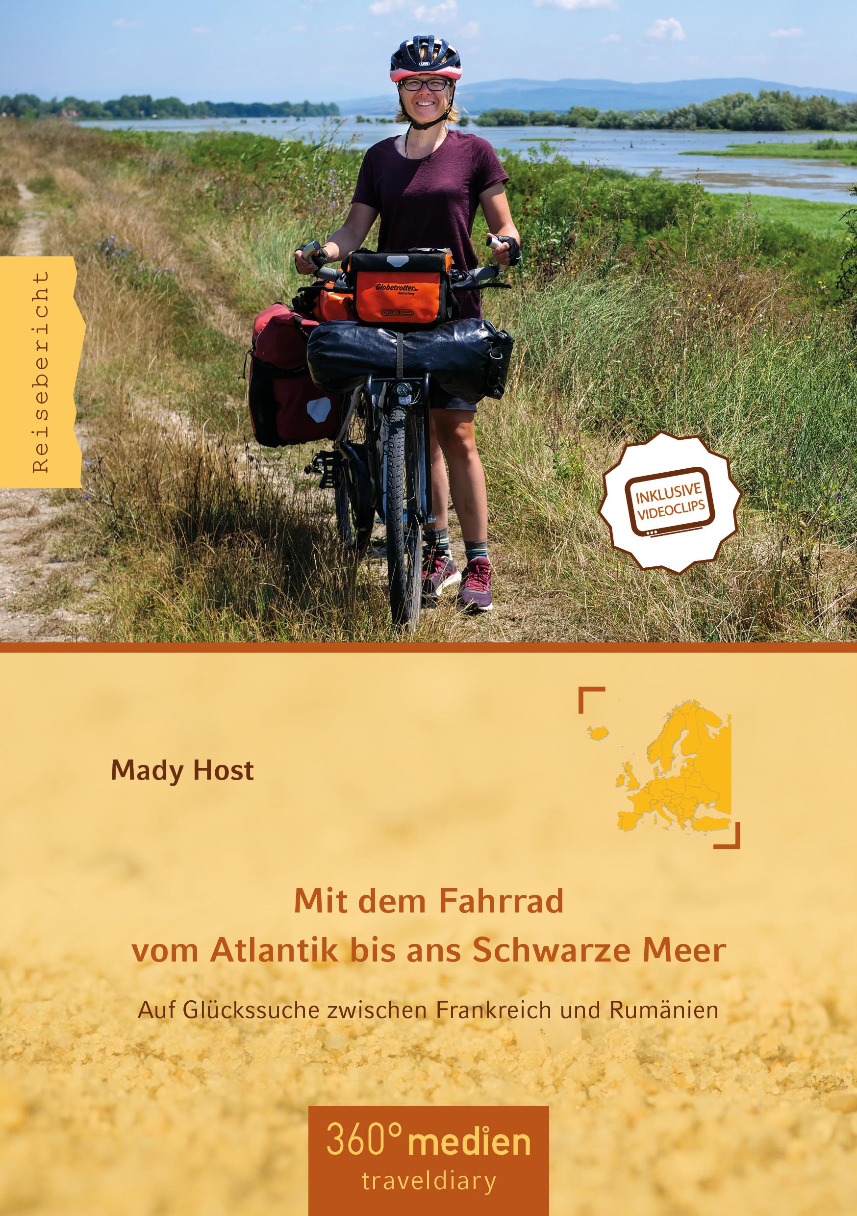 Vorderes Coverbild Mit dem Fahrrad vom Atlantik bis ans Schwarze Meer