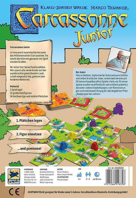 Beispielinhalt (Bild) Carcassonne Junior