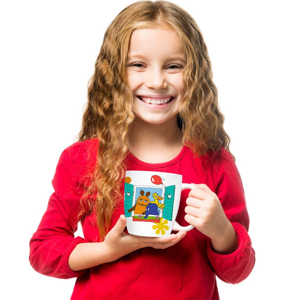 Beispielinhalt (Bild) Trötsch Die Maus Maus und Freunde Tasse in Hausverpackung