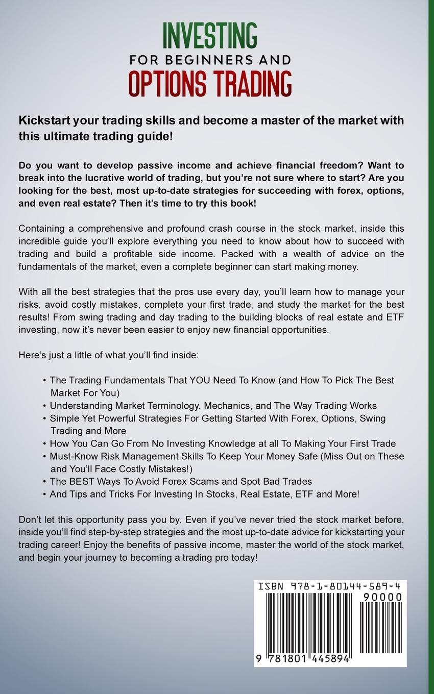 Rückseitencover Investing for Beginners and Options Trading