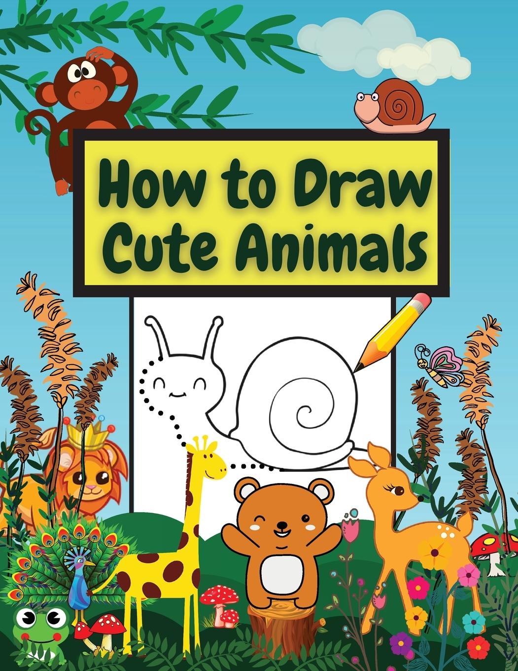 Vorderes Coverbild How to Draw Cute Animals