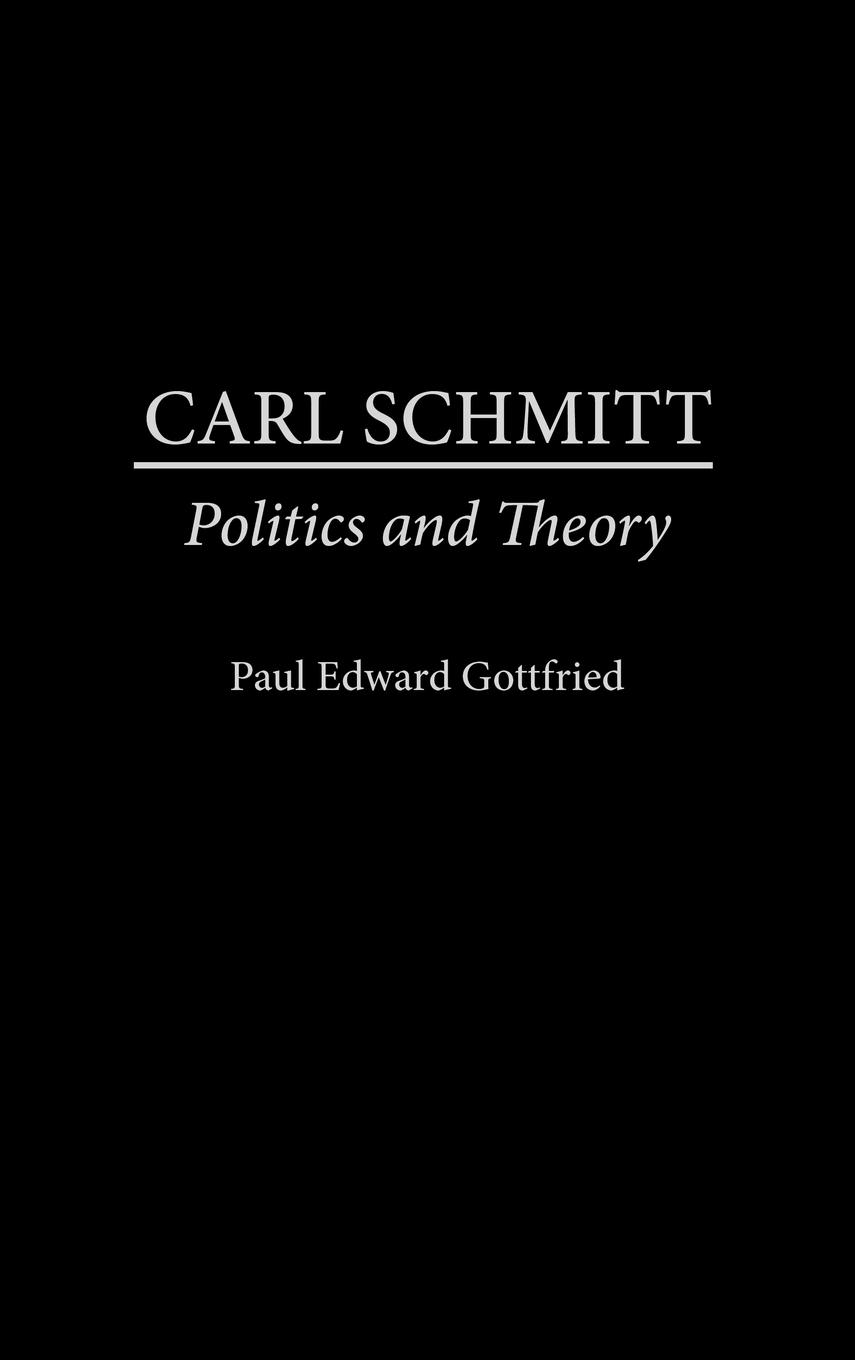 Vorderes Coverbild Carl Schmitt
