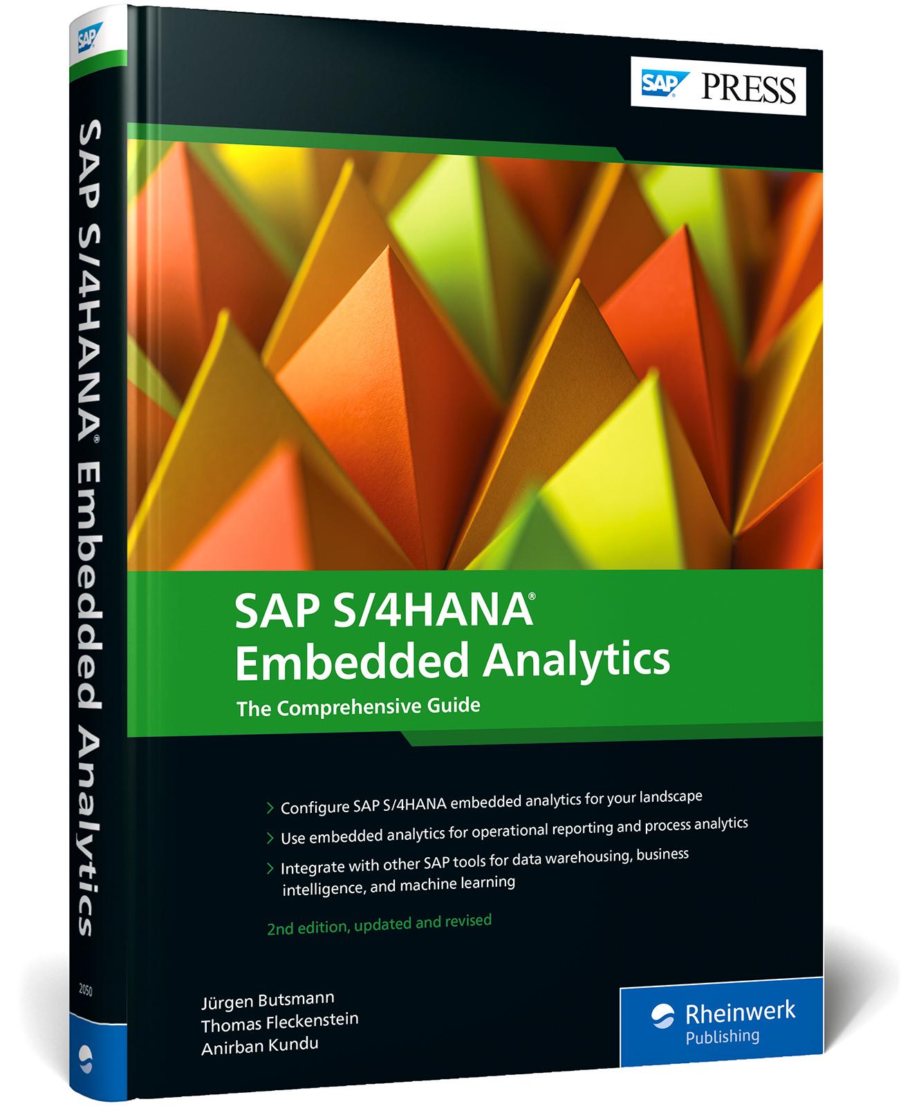 Vorderes Coverbild SAP S/4hana Embedded Analytics