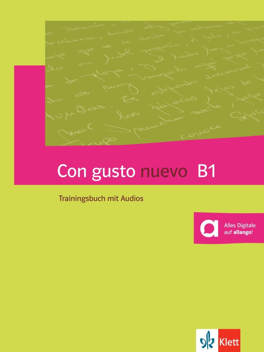 Vorderes Coverbild Con gusto nuevo B1. Trainingsbuch mit Audios