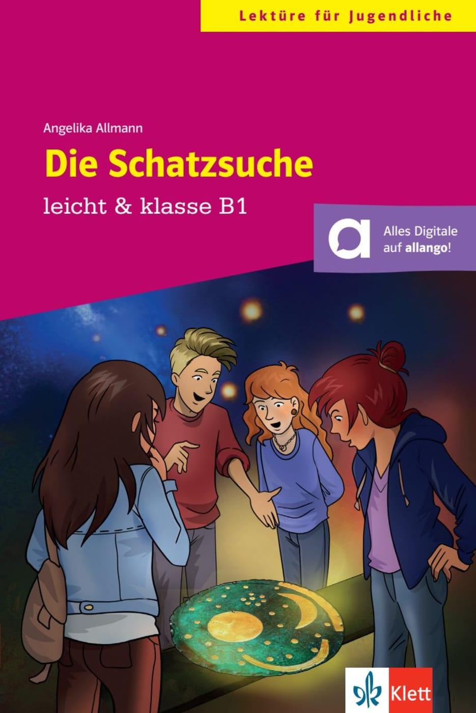 Vorderes Coverbild Die Schatzsuche (B1). Buch + Online