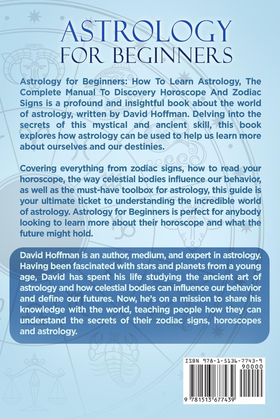 Rückseitencover ASTROLOGY FOR BEGINNERS