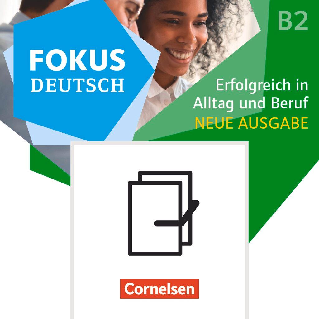Vorderes Coverbild Fokus Deutsch B1+/B2. Erfolgreich in Alltag und Beruf - Kurs- und Übungsbuch B2 mit Brückenkurs B1+
