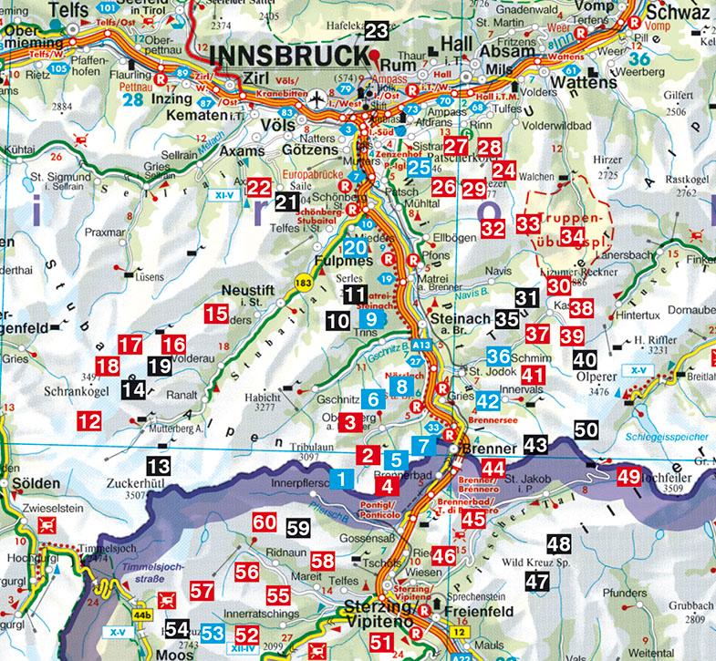 Beispielinhalt (Bild) Brenner-Region