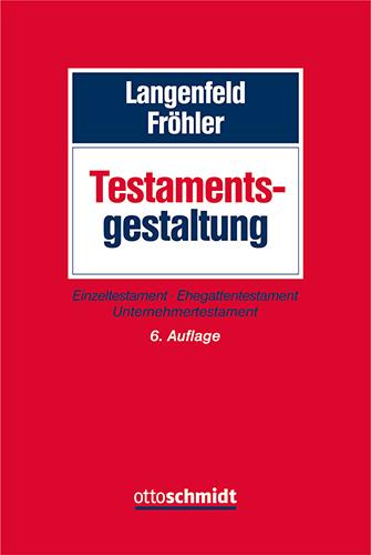 Vorderes Coverbild Testamentsgestaltung
