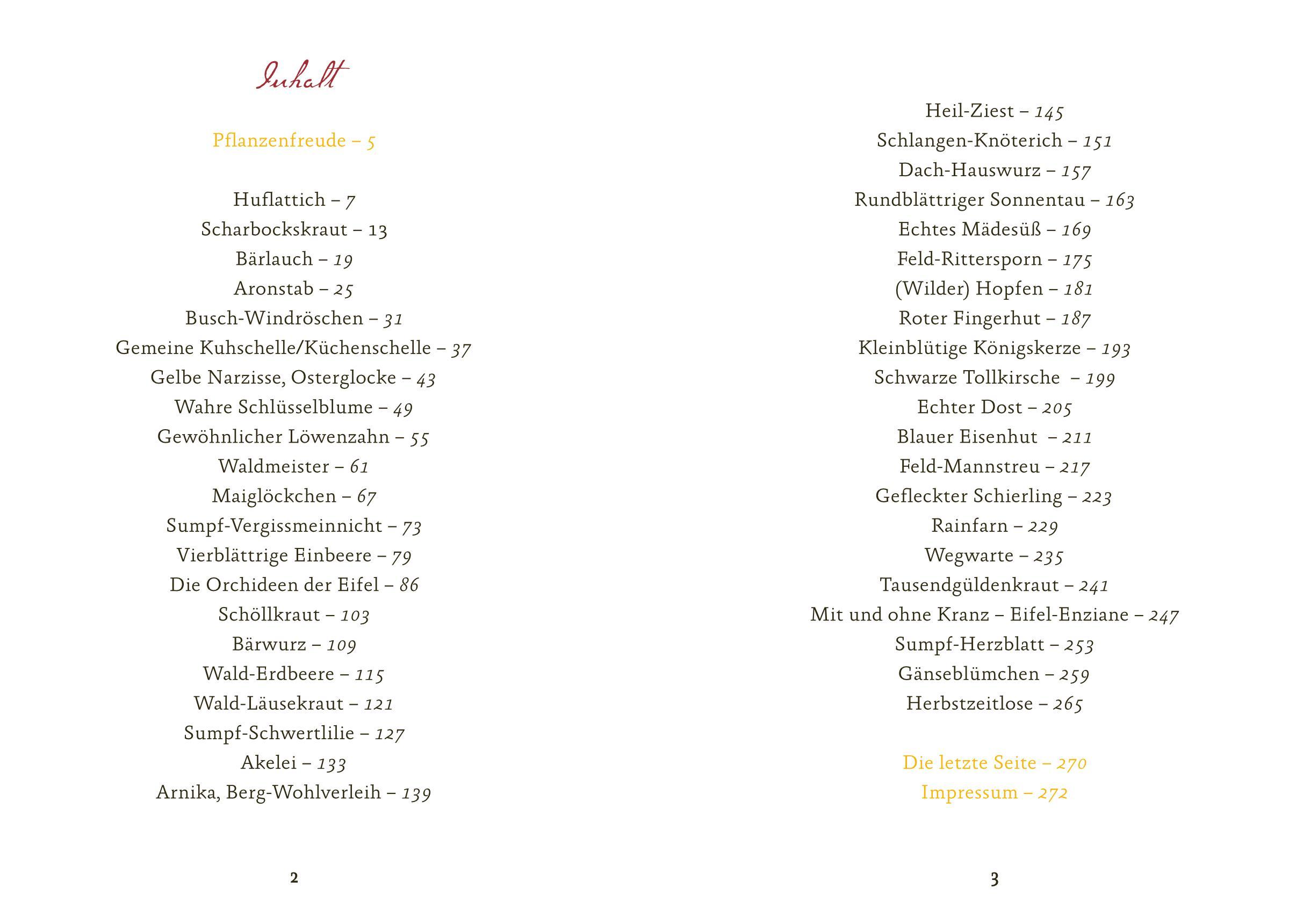 Beispielinhalt (Bild) Eifeler Blüten-Lese