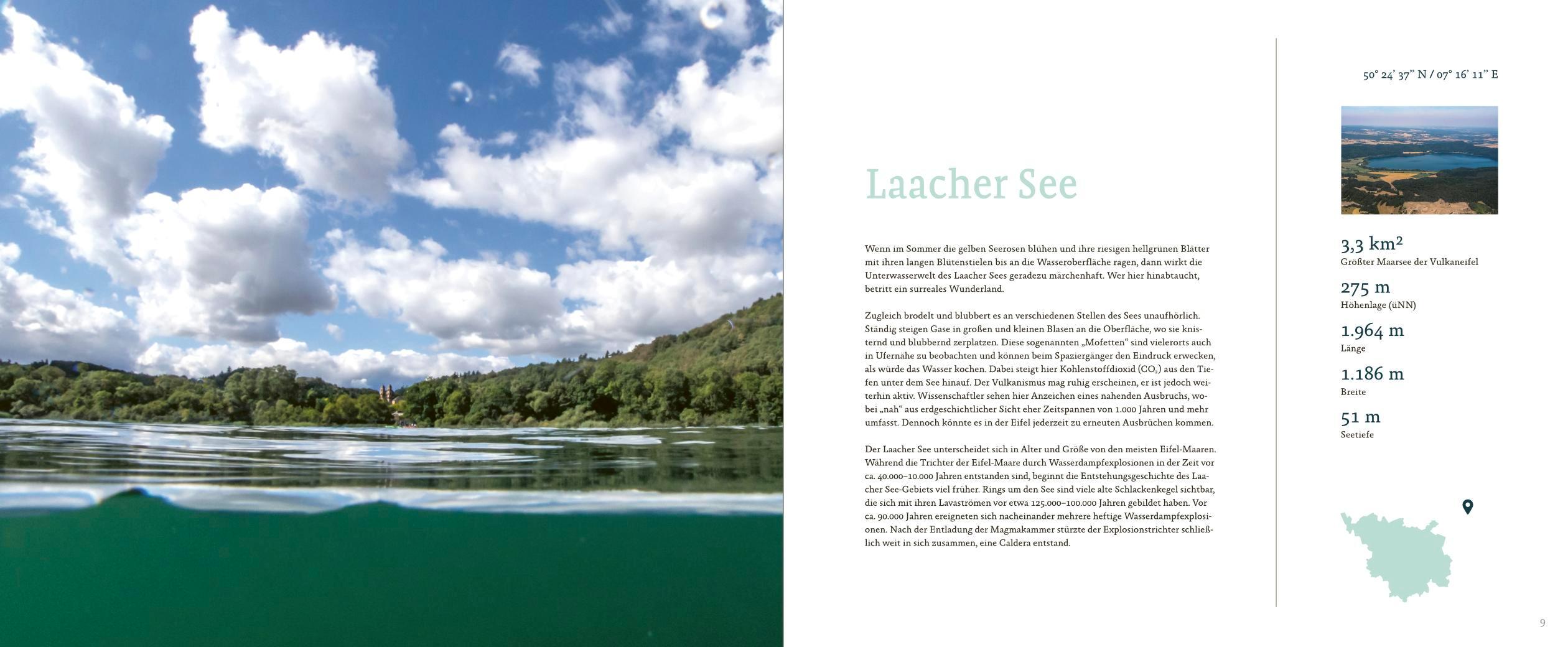 Beispielinhalt (Bild) Maare, Quellen, Wasserfälle