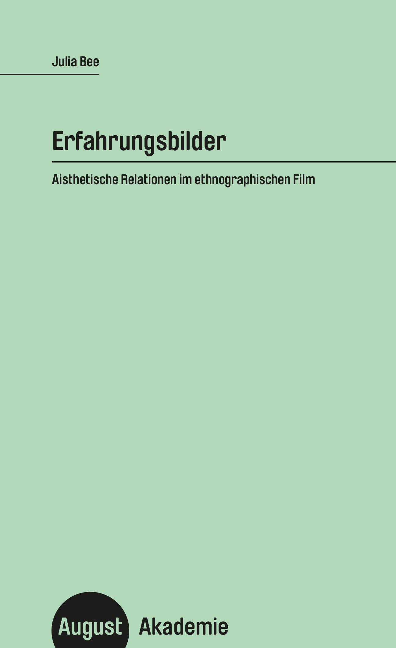 Vorderes Coverbild Erfahrungsbilder