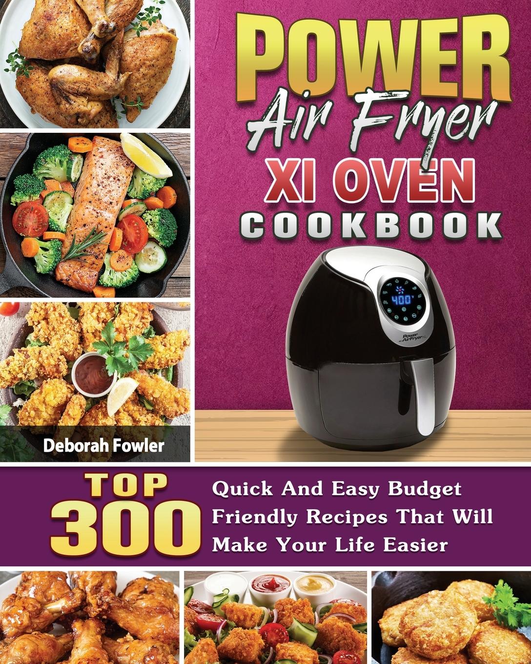 Vorderes Coverbild Power Air Fryer Xl Oven Cookbook