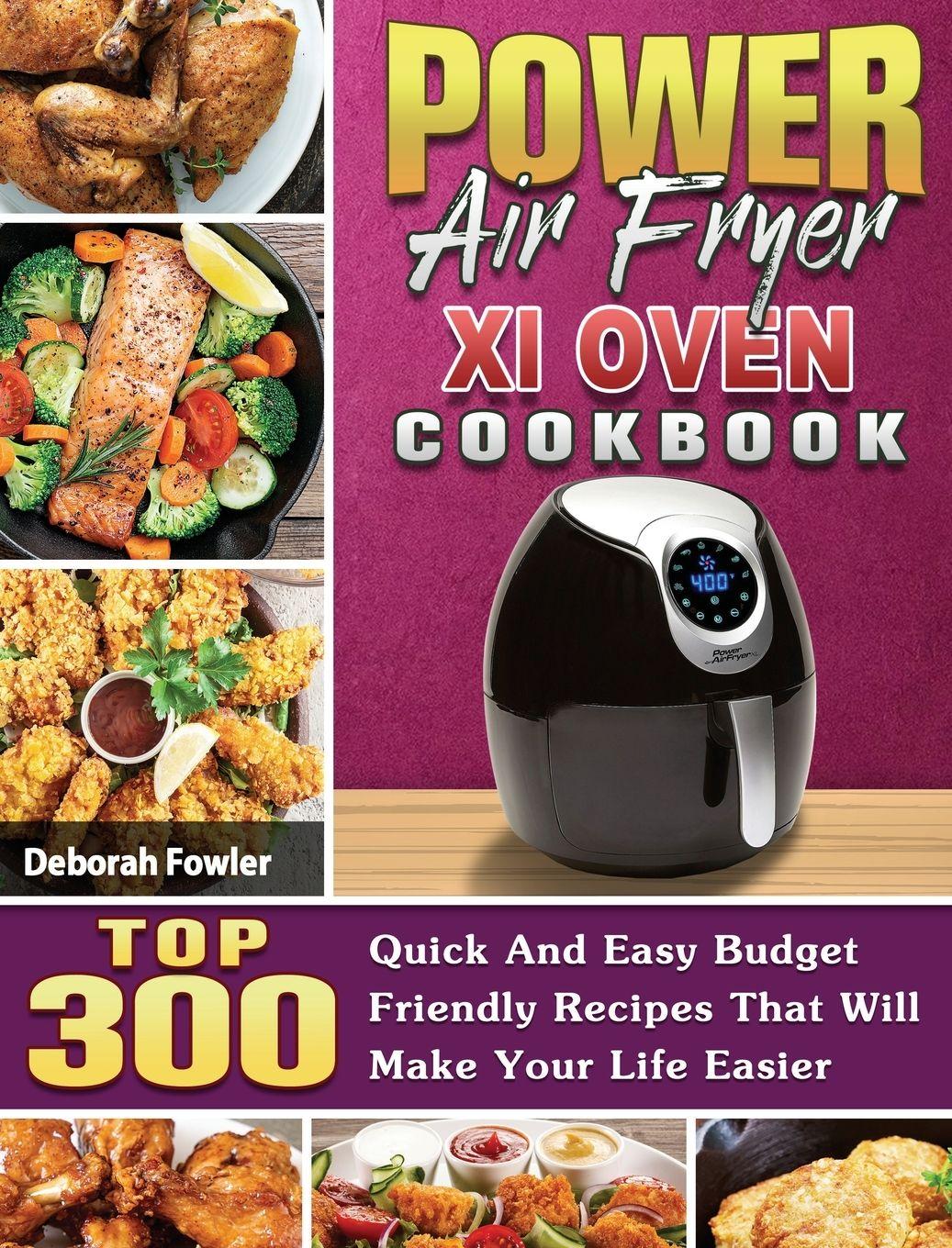 Vorderes Coverbild Power Air Fryer Xl Oven Cookbook
