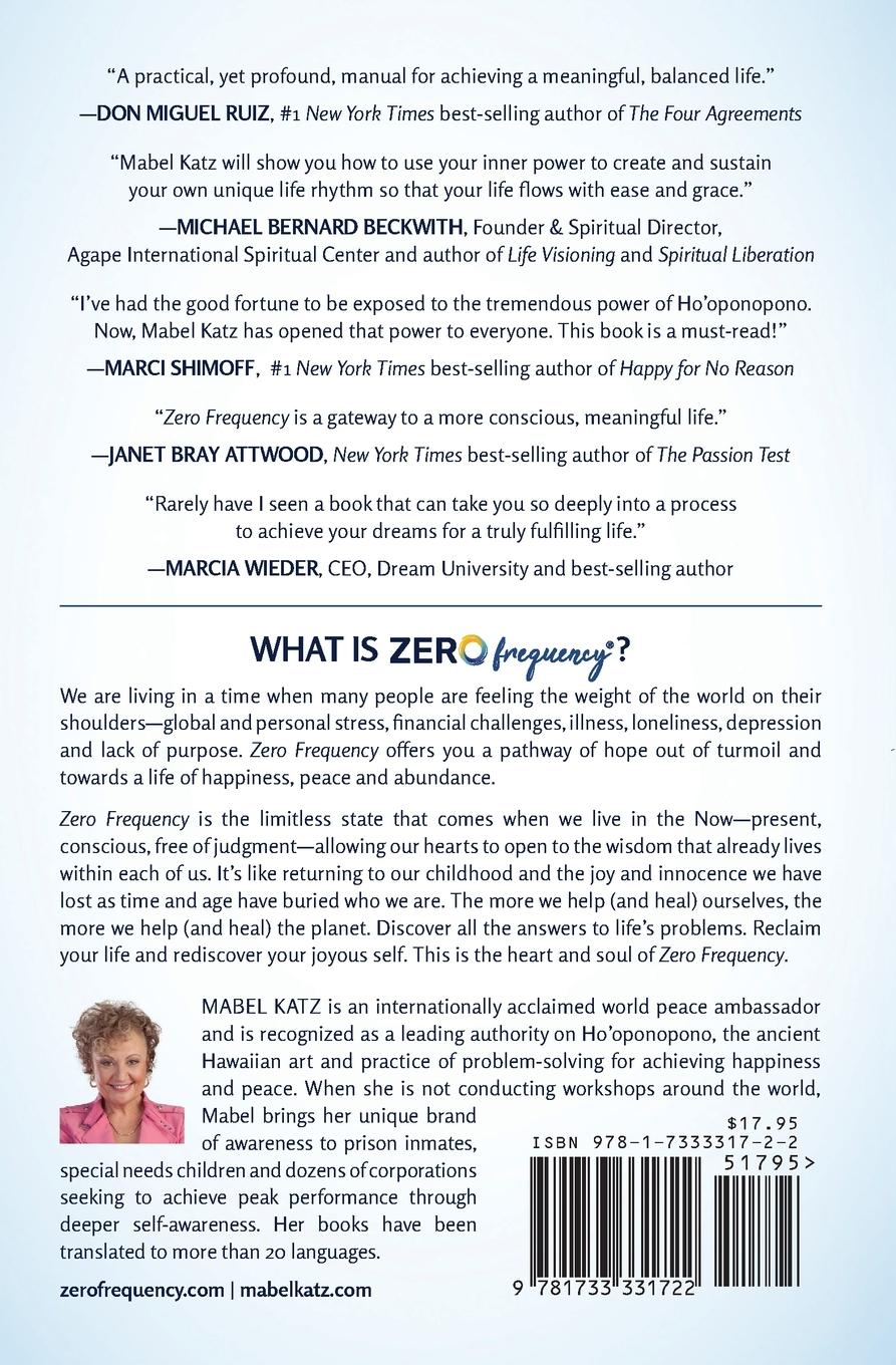 Rückseitencover Zero Frequency