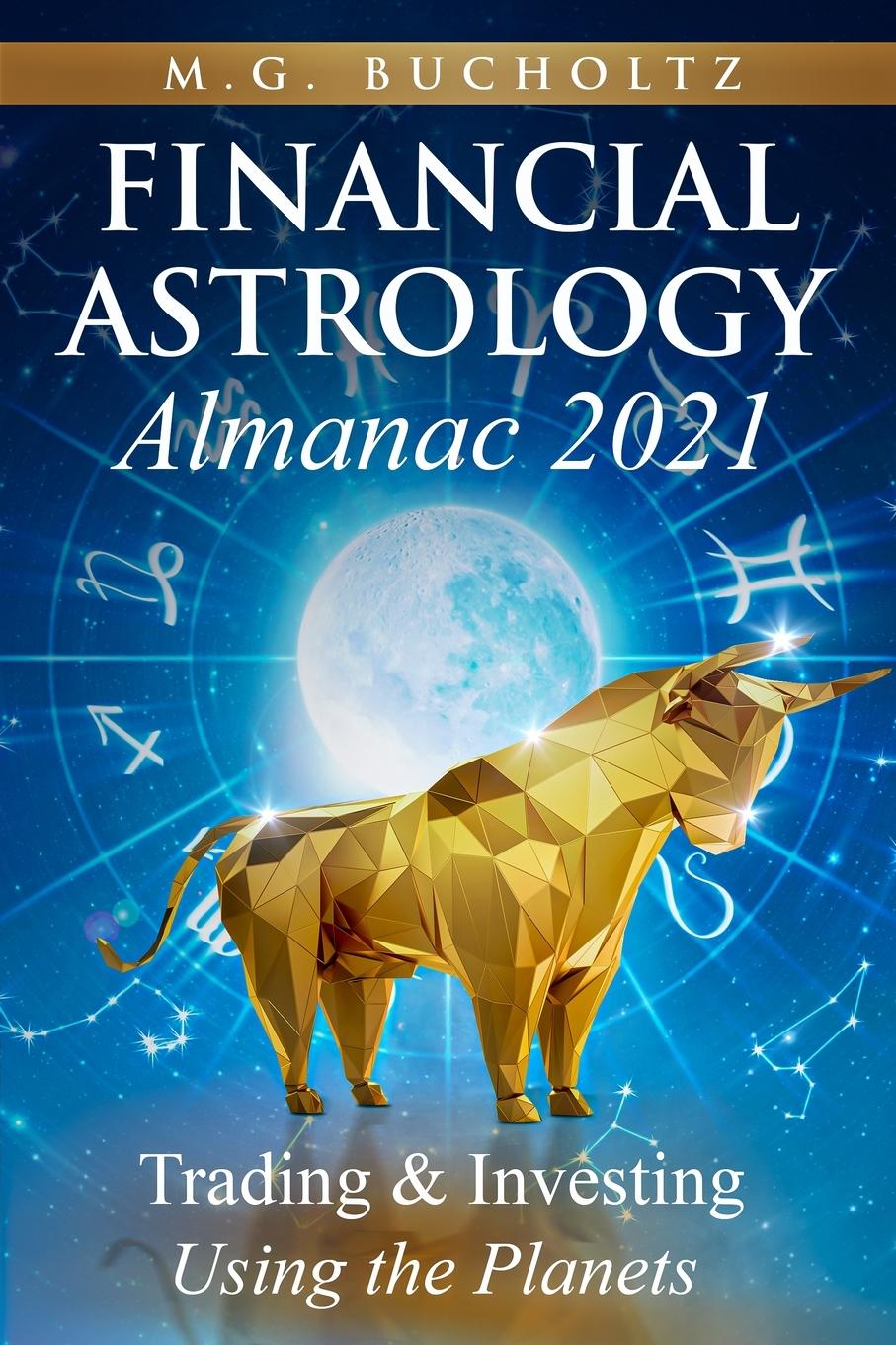 Vorderes Coverbild Financial Astrology Almanac 2021