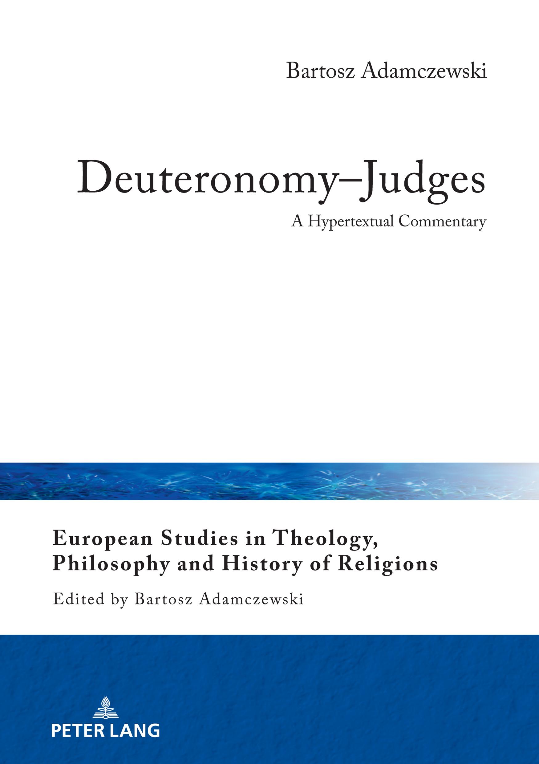 Vorderes Coverbild Deuteronomy-Judges