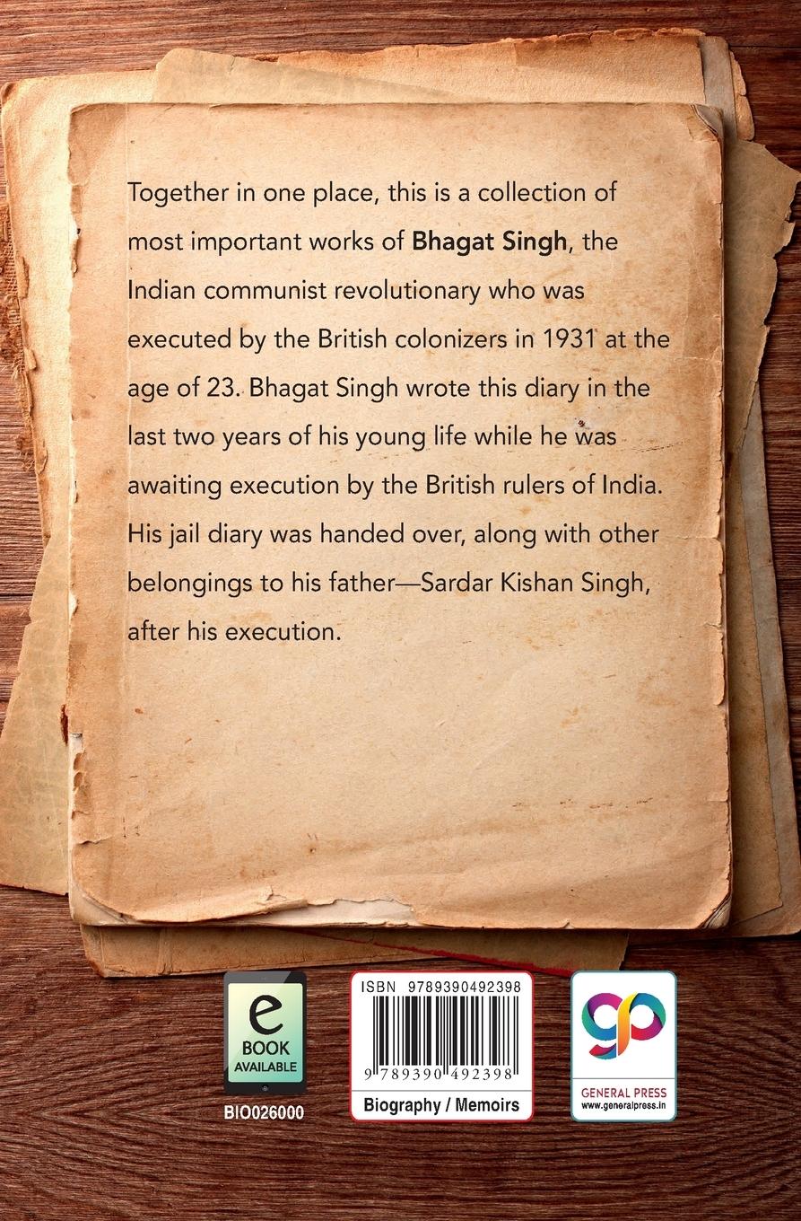 Rückseitencover Jail Diary and Other Writings