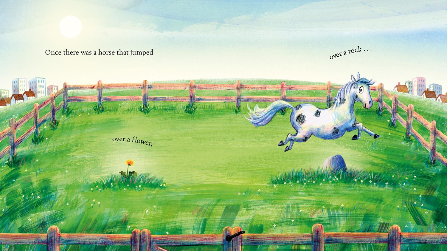 Beispielinhalt (Bild) The Horse That Jumped