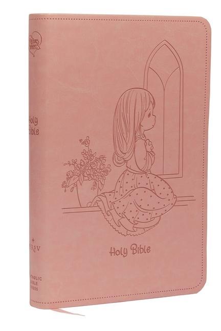 Vorderes Coverbild NRSVCE, Precious Moments Bible, Pink, Leathersoft, Comfort Print