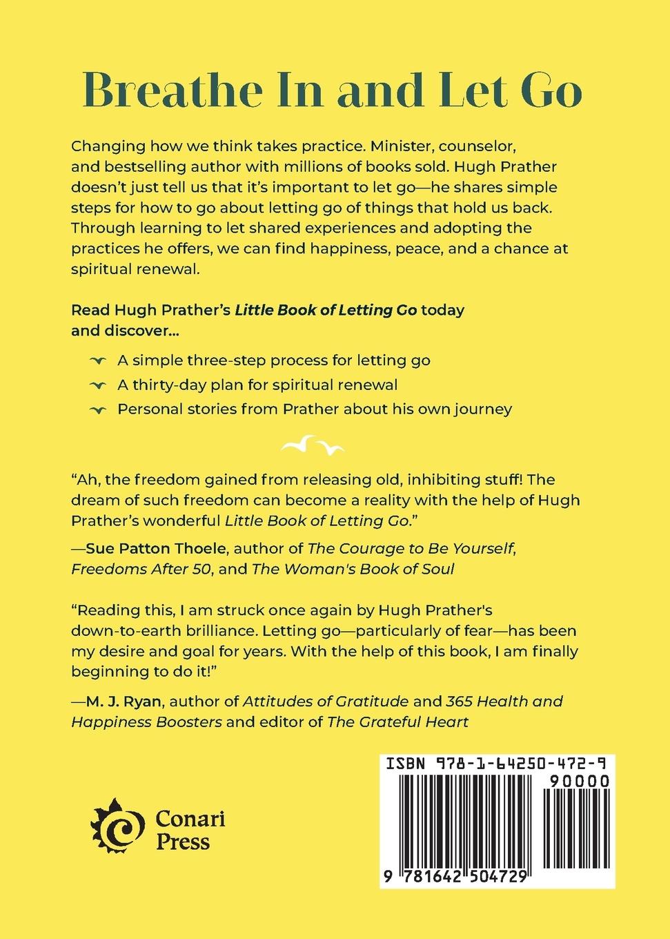 Rückseitencover Little Book of Letting Go
