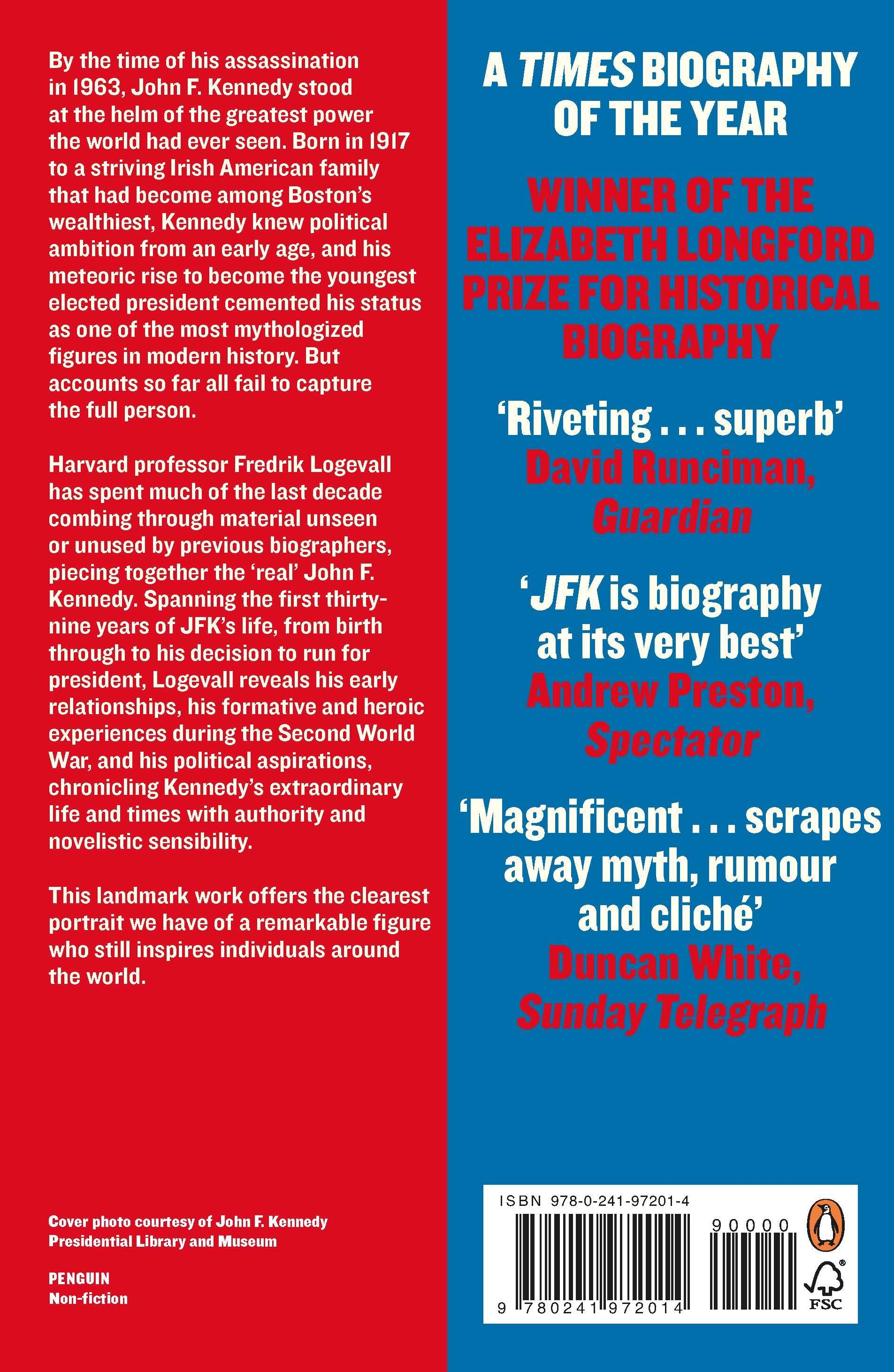 Rückseitencover JFK Volume 1