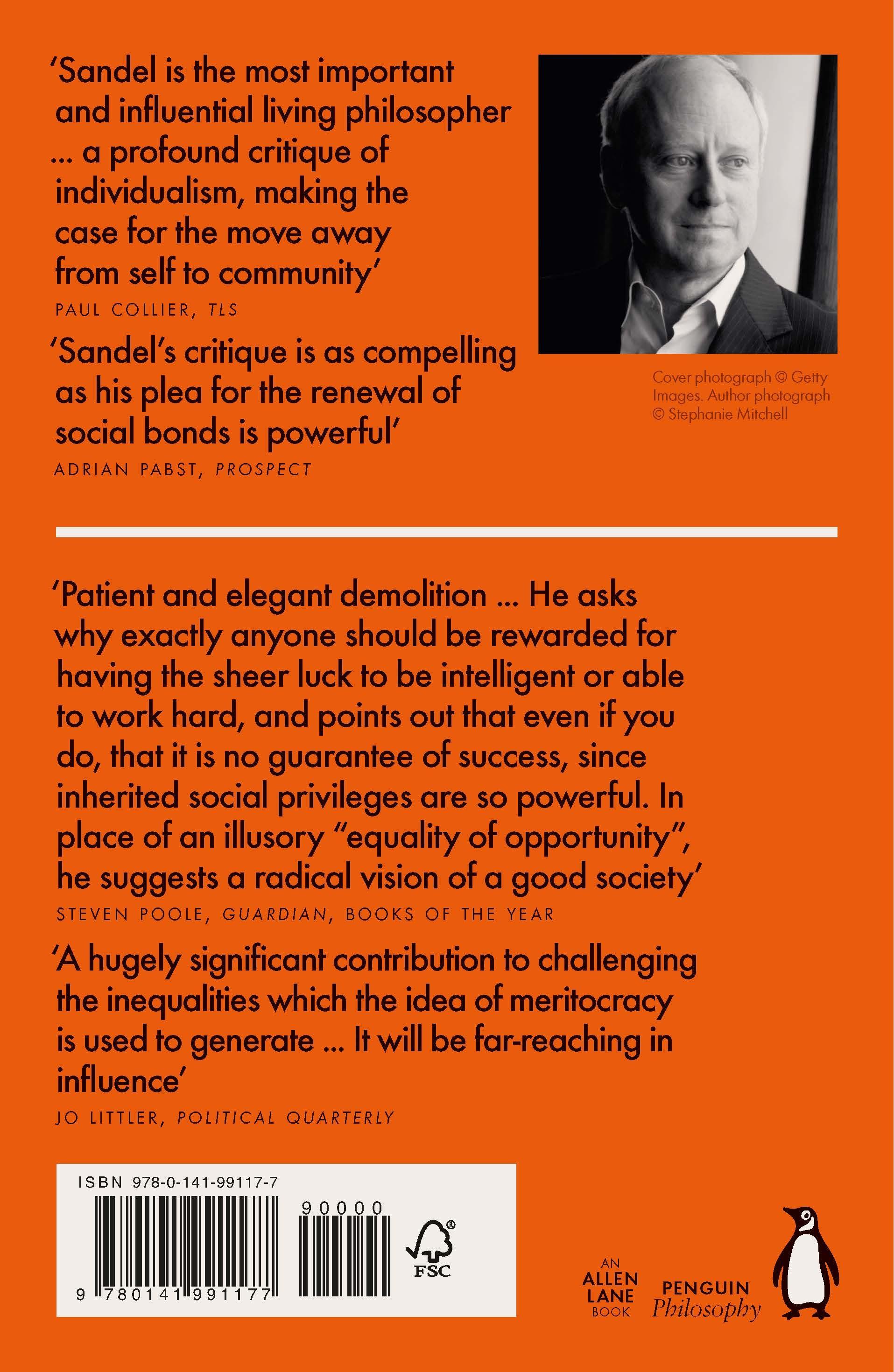 Rückseitencover The Tyranny of Merit