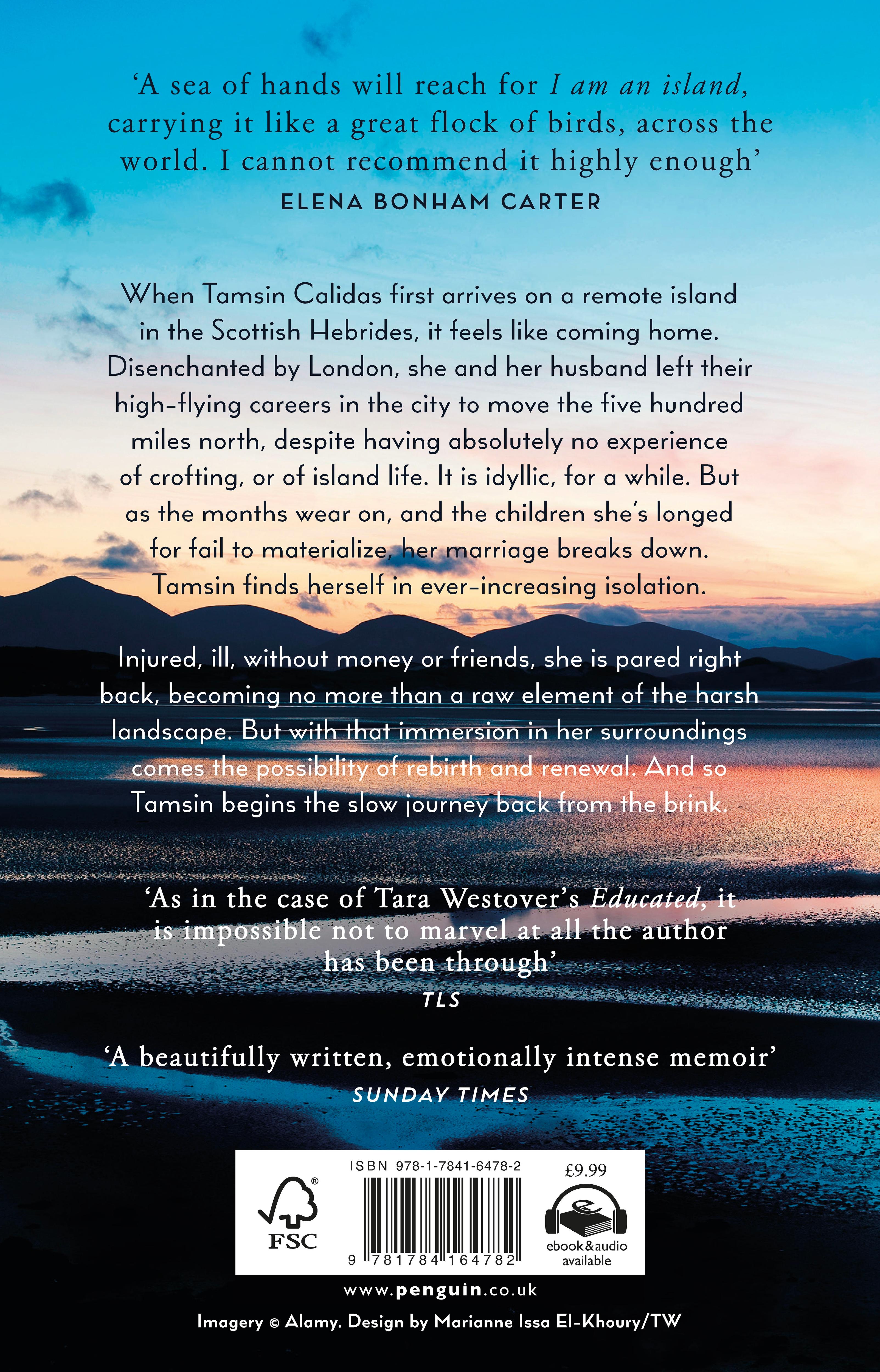 Rückseitencover I Am An Island