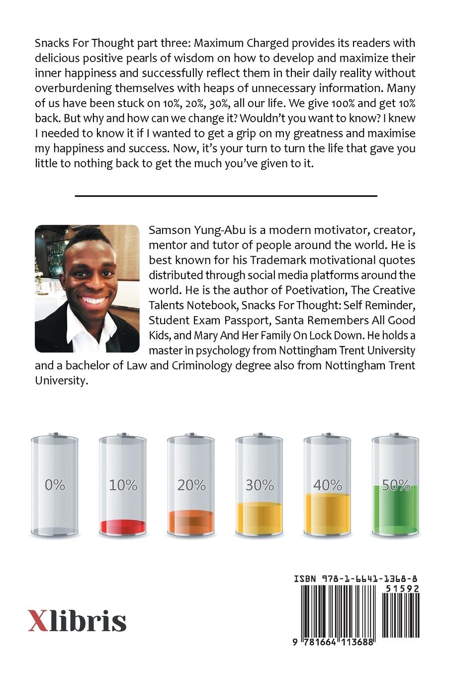 Rückseitencover Snacks for Thought Part Three