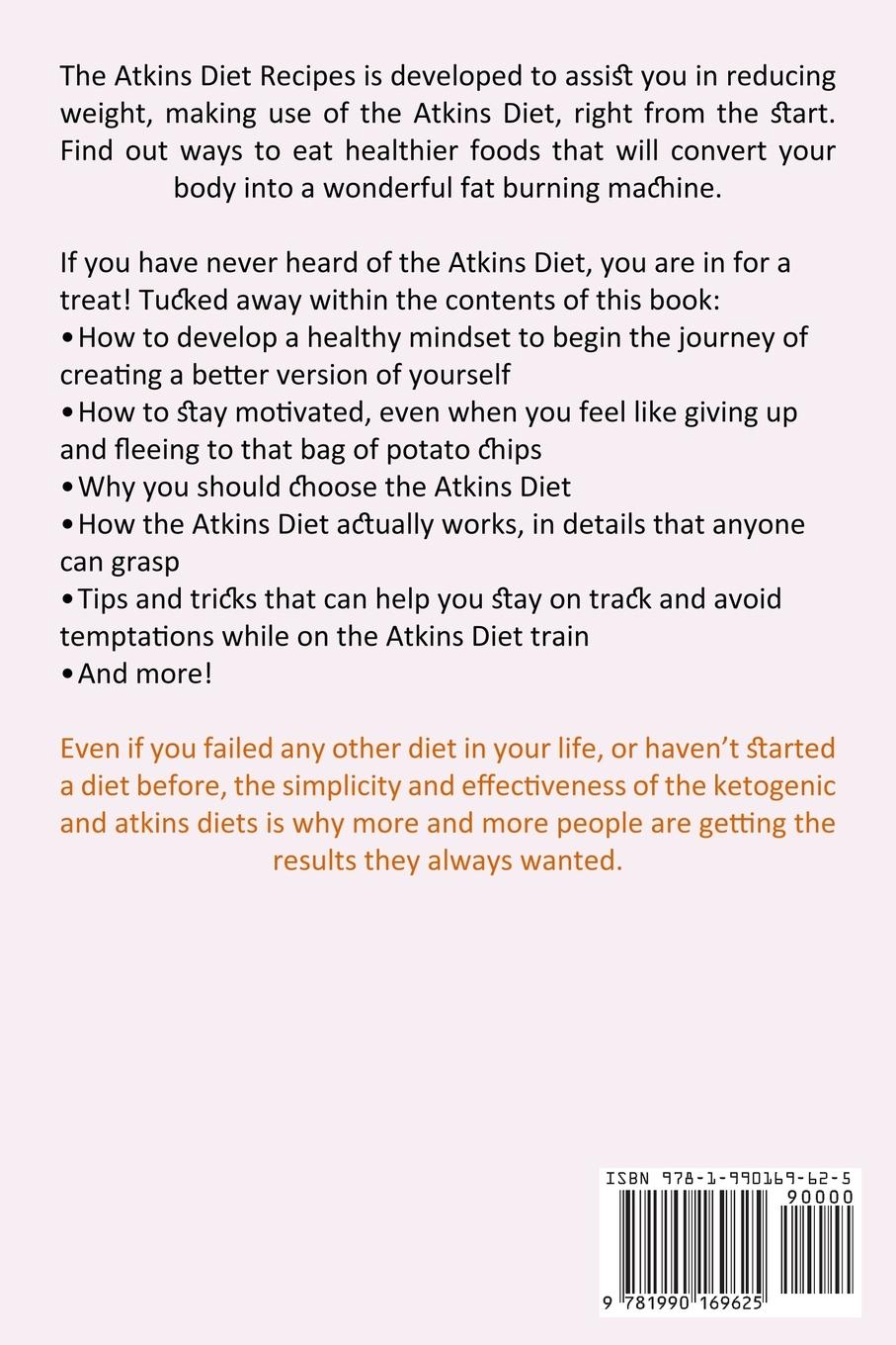 Rückseitencover Atkins Diet Recipes