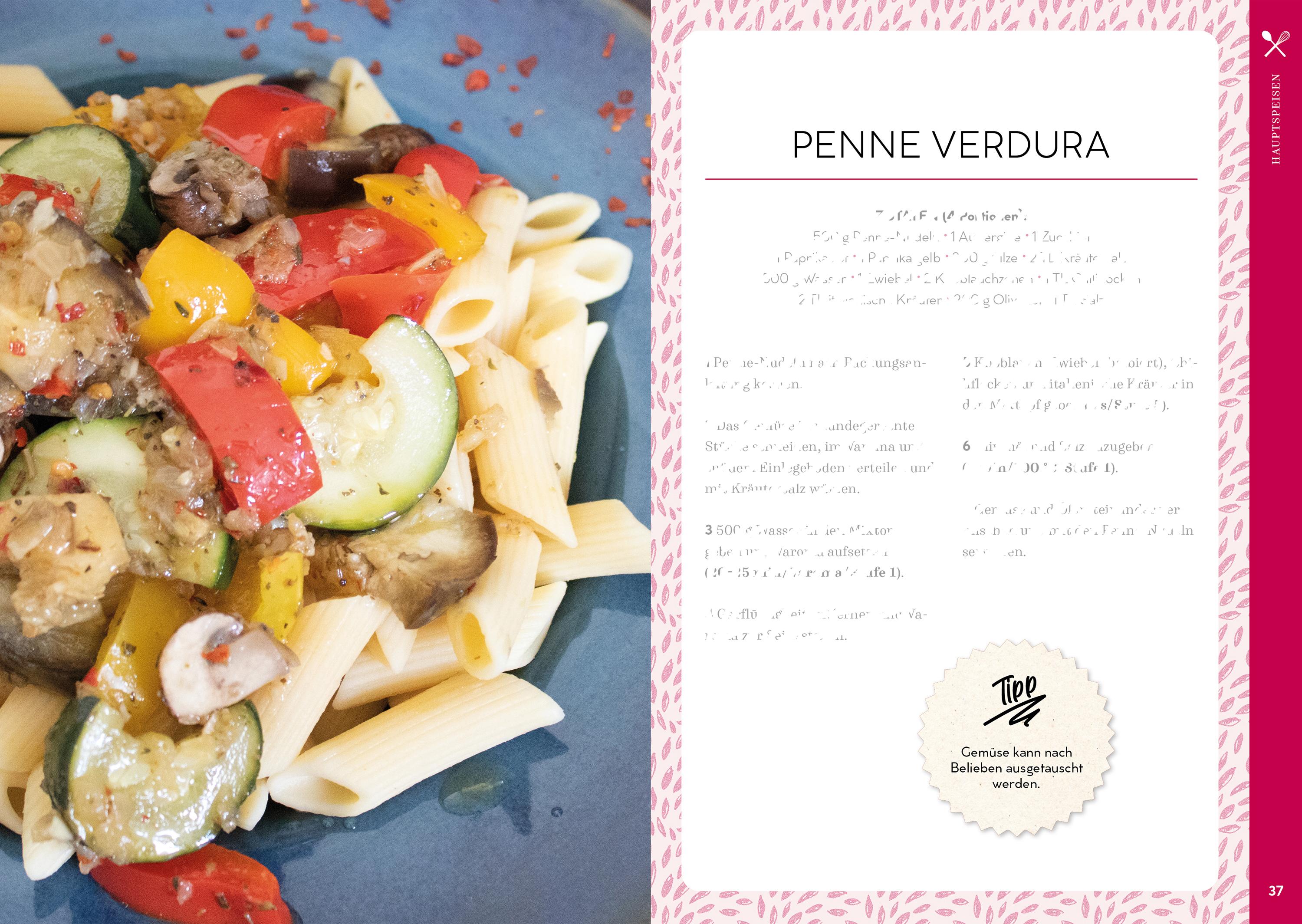 Beispielinhalt (Bild) RuckZuck Italienisch Kochen mit Manu | Band 2