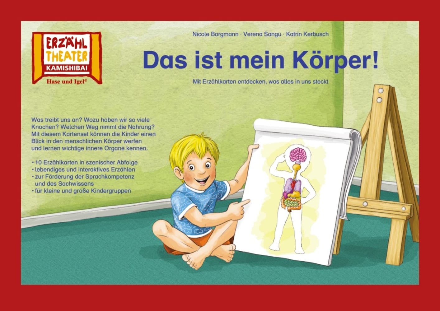 Vorderes Coverbild Das ist mein Körper! / Kamishibai Bildkarten