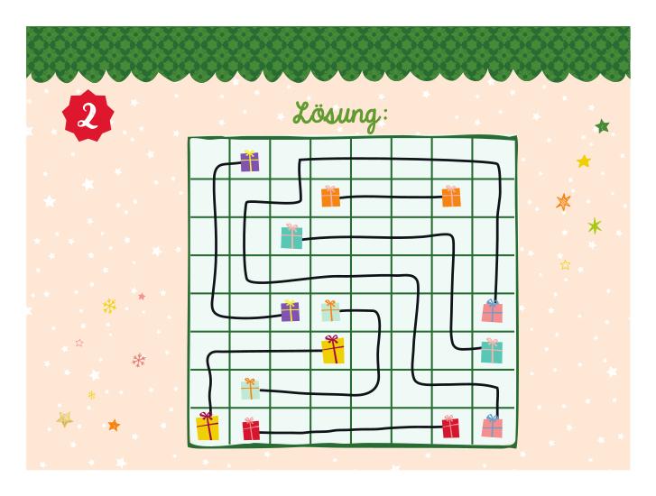 Beispielinhalt (Bild) 24 knifflig-gute Weihnachtsrätsel