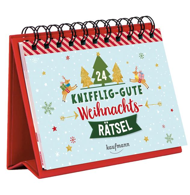 Vorderes Coverbild 24 knifflig-gute Weihnachtsrätsel