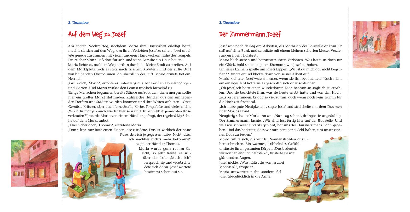 Beispielinhalt (Bild) Die Weihnachtsgeschichte