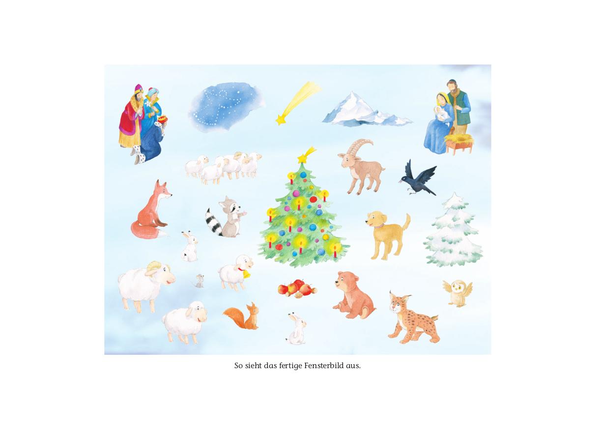 Beispielinhalt (Bild) Rica sucht das Christkind