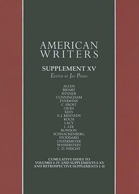 Vorderes Coverbild American Writers, Supplement XV