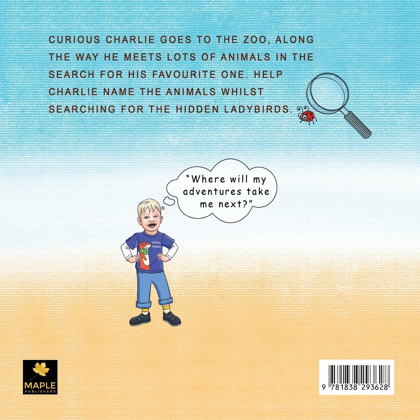 Rückseitencover Curious Charlie Goes To The Zoo