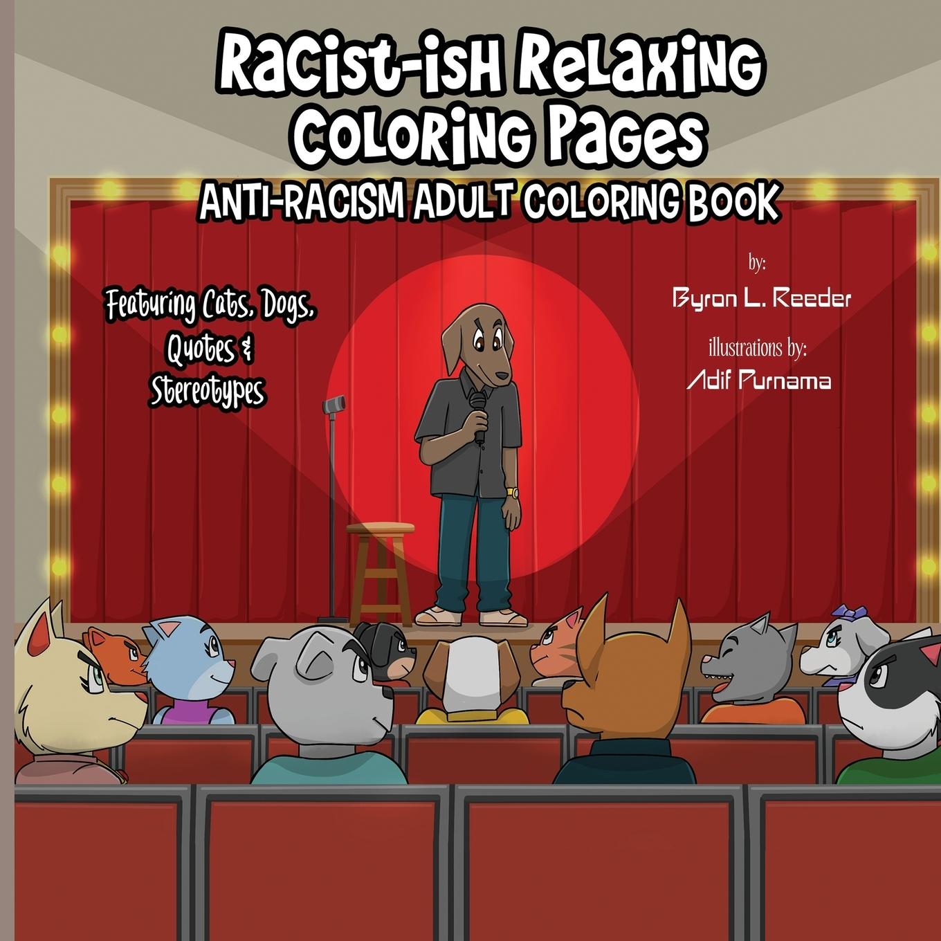 Vorderes Coverbild Racist-ish Relaxing Coloring Pages