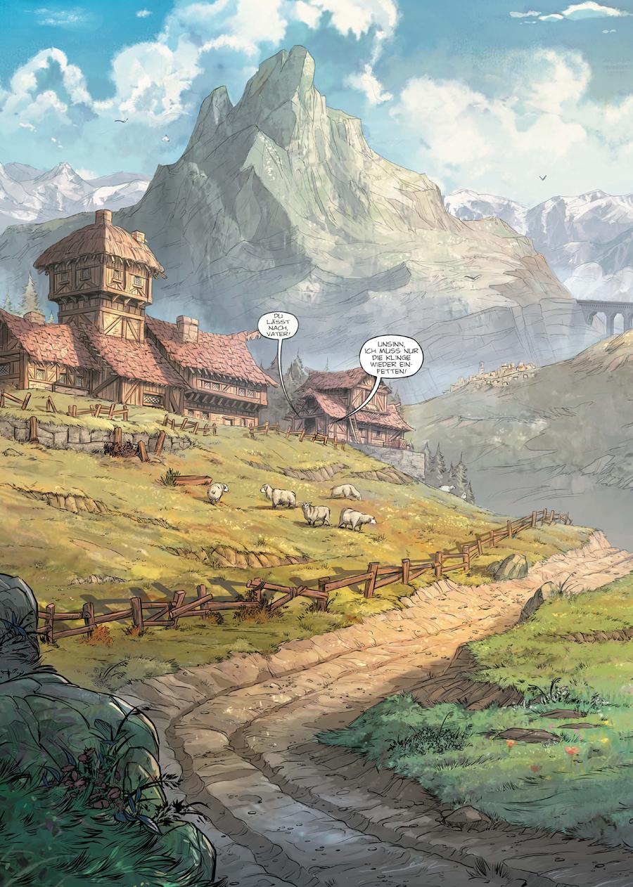 Beispielinhalt (Bild) Die Saga der Zwerge. Band 20