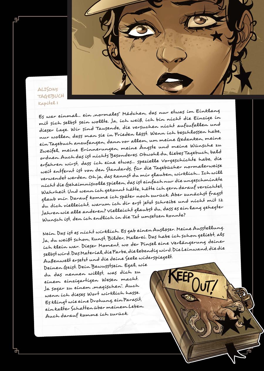 Beispielinhalt (Bild) Die Chroniken von Under York. Band 1