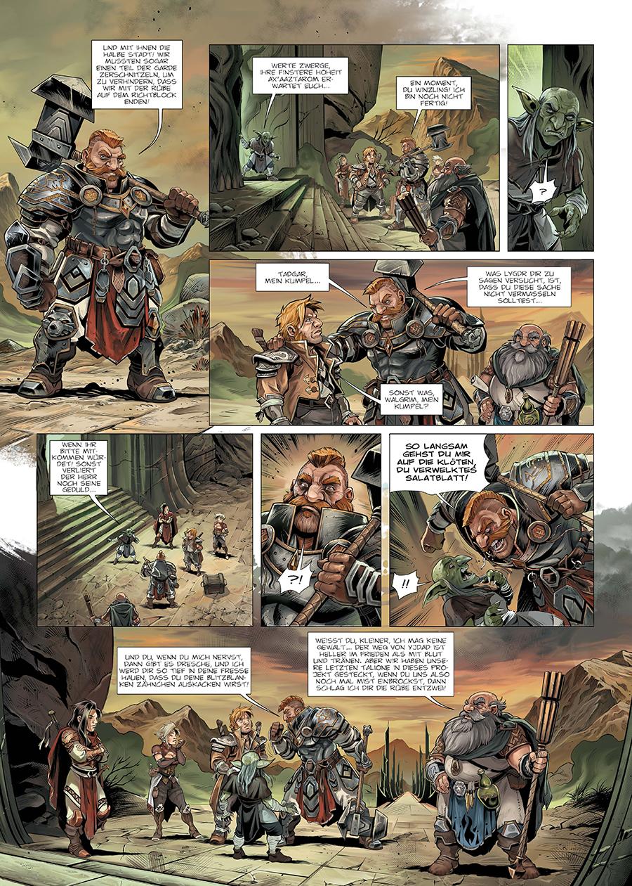 Beispielinhalt (Bild) Die Saga der Zwerge. Band 19