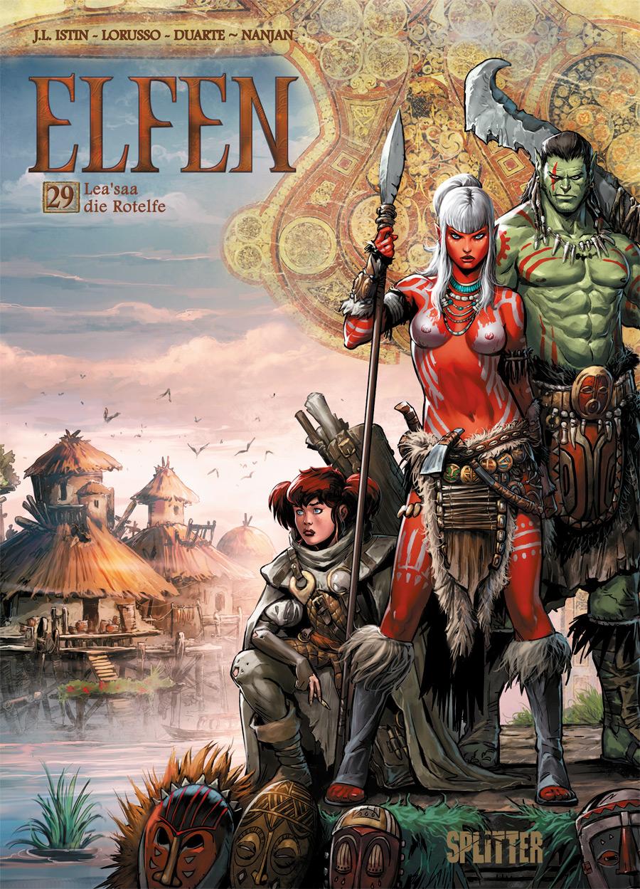 Vorderes Coverbild Elfen. Band 29