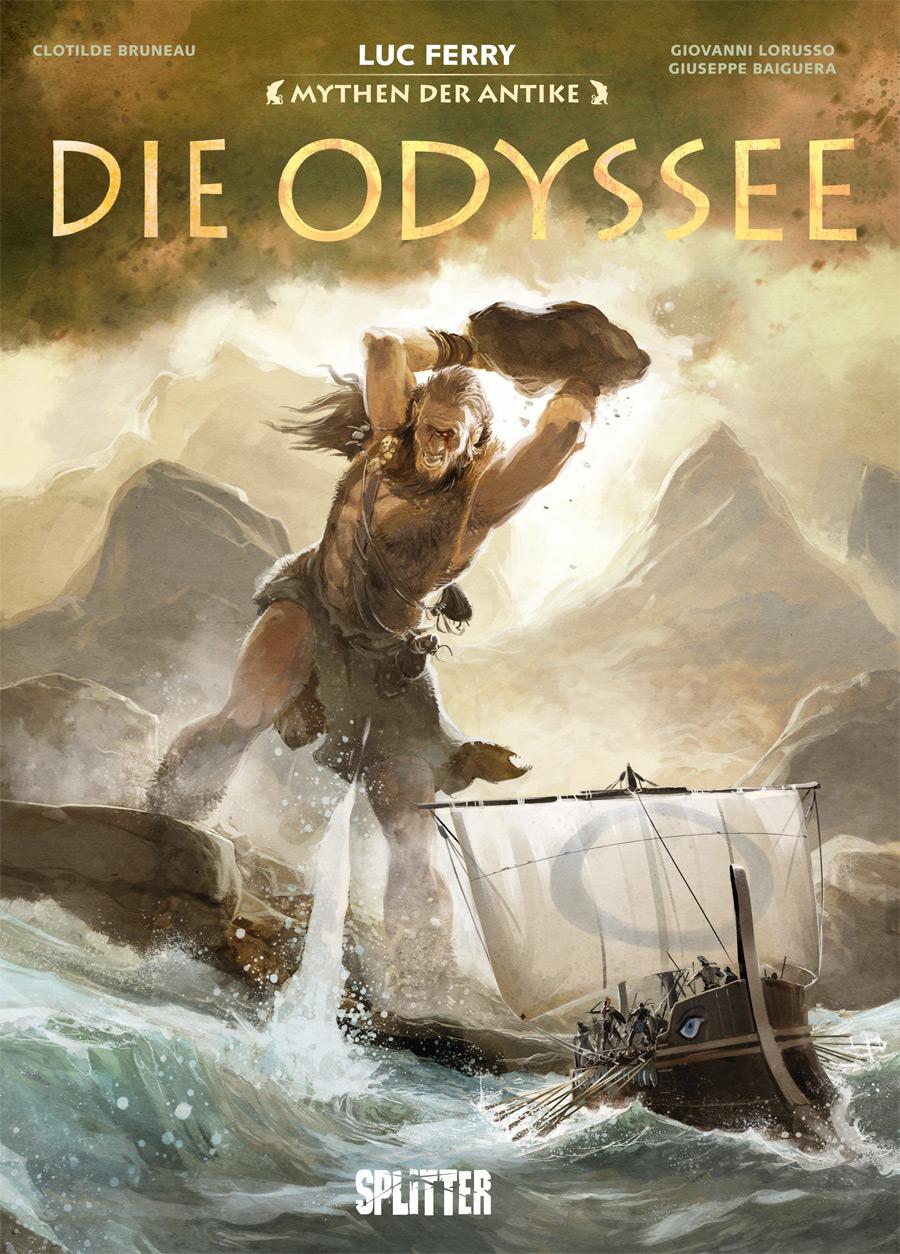 Vorderes Coverbild Mythen der Antike: Die Odyssee (Graphic Novel)