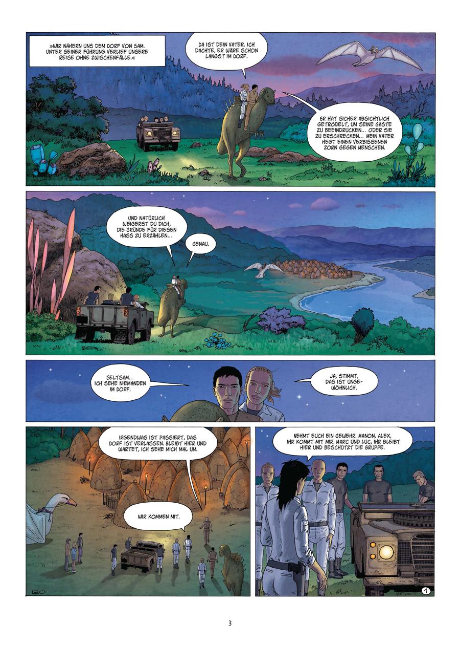 Beispielinhalt (Bild) Rückkehr nach Aldebaran. Band 3