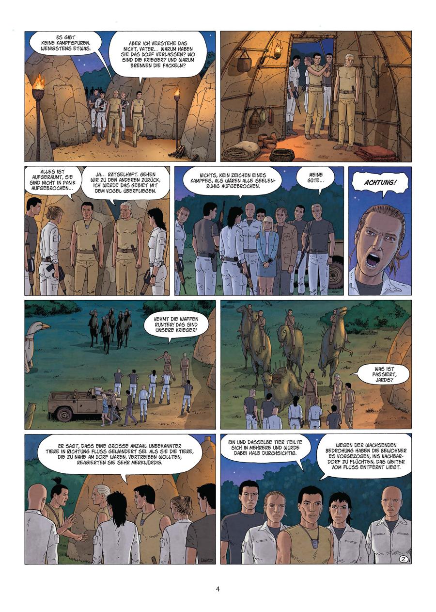 Beispielinhalt (Bild) Rückkehr nach Aldebaran. Band 3