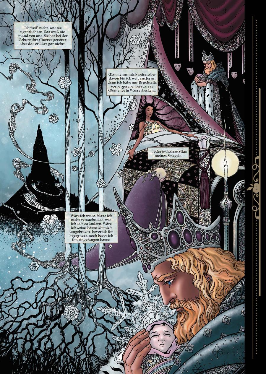 Beispielinhalt (Bild) Snow, Glass, Apples